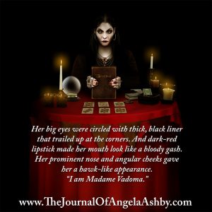 Quote from The Journal of Angela Ashby by Liana Gardner Art by Sam Shearon