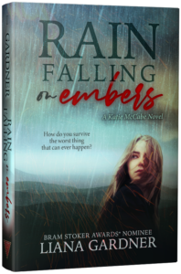 Rain Falling on Embers (Katie McCabe, Book 1) 3D Cover